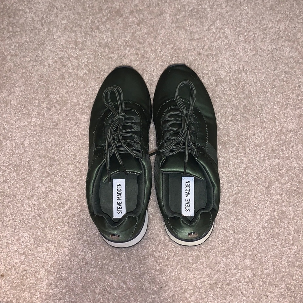 Steve Madden Silk Sneakers Size 6